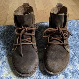 Born Temple Leather Ankle Boots